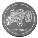 Fordson  - Concrete Stepping Stone  Mold