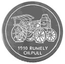 Rumley Oilpull  - Concrete Stepping Stone  Mold