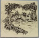 Old Stone Bridge  - Concrete Stepping Stone  Mold
