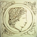 Roman Venus  - Concrete Stepping Stone  Mold