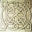 Celtic Knot  - Concrete Stepping Stone  Mold