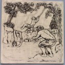 Ole Swimmin Hole  - Concrete Stepping Stone  Mold