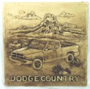 Dodge Country  - Concrete Stepping Stone  Mold