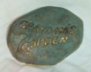 Grandmas Garden  - Concrete Stepping Stone  Mold