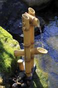 Deer Scarer Bamboo Fountain w/pump  by Aquascape