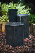 Formal Basalt Column Set by Aquascape