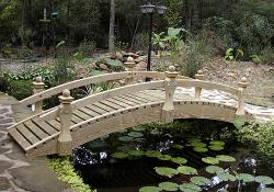 Garden Bridge - Standard Low Rail - 10 ft.