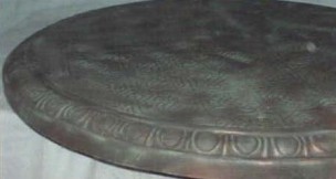 Fibergl Concrete Molds Table Top And Pedestal Round Fluted Tile Table Top Mold 40 X 2 5 Fibergl For Concrete