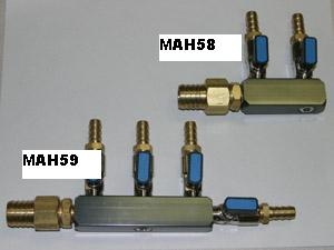 Matala-Hakko- 2-Valve HD Air Manifold - 3/8 Outlets