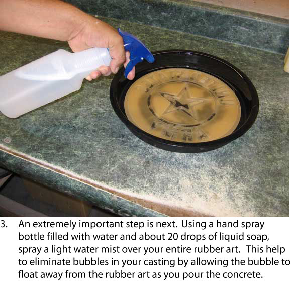 Custom molds, DIYinformation, custom concrete mold information