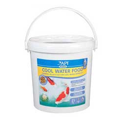 API POND - Pond Care - Cool Water Pond Fish Food,Small Pellets, 9-oz