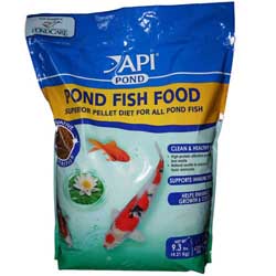 API POND - Pond Care -  Pond Fish Food, Small Pellets, 9.3 Lbs