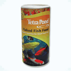 Tetra Pond  Flaked Fish Food 1-Liter 6.35-oz.