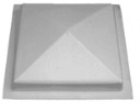 Pier cap square 28 x 28 X 5 -Concrete Pier Cap Mold